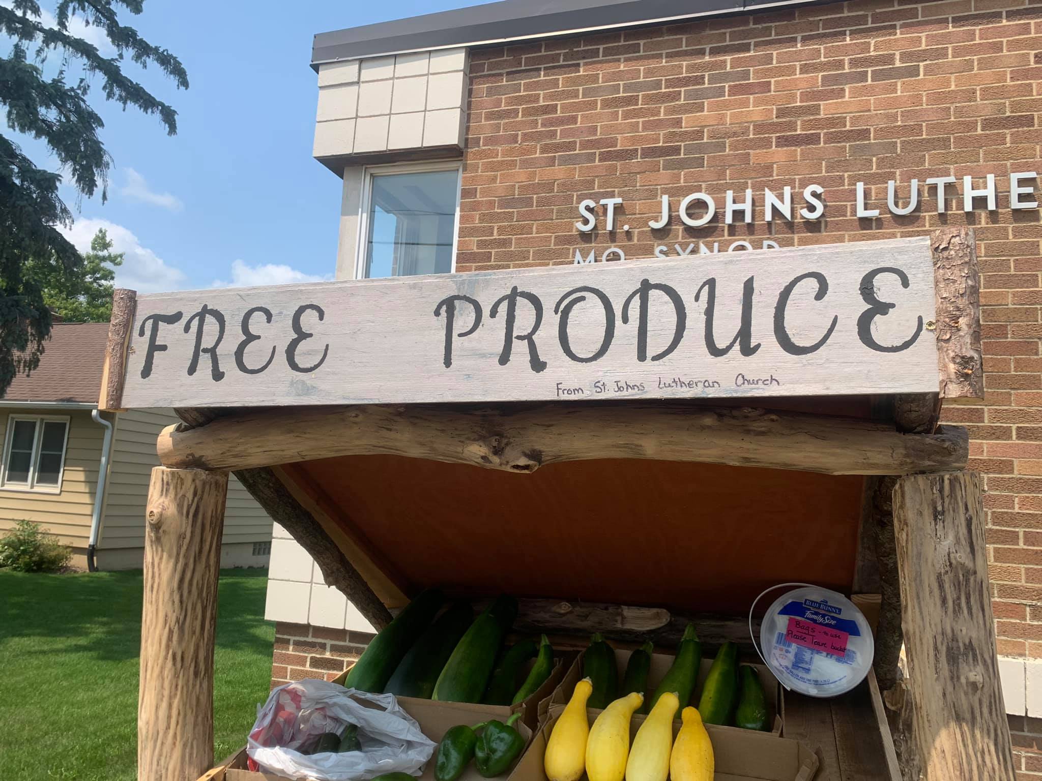 St. John'S Free Produce Stand! St. John'S Free Produce Stand!