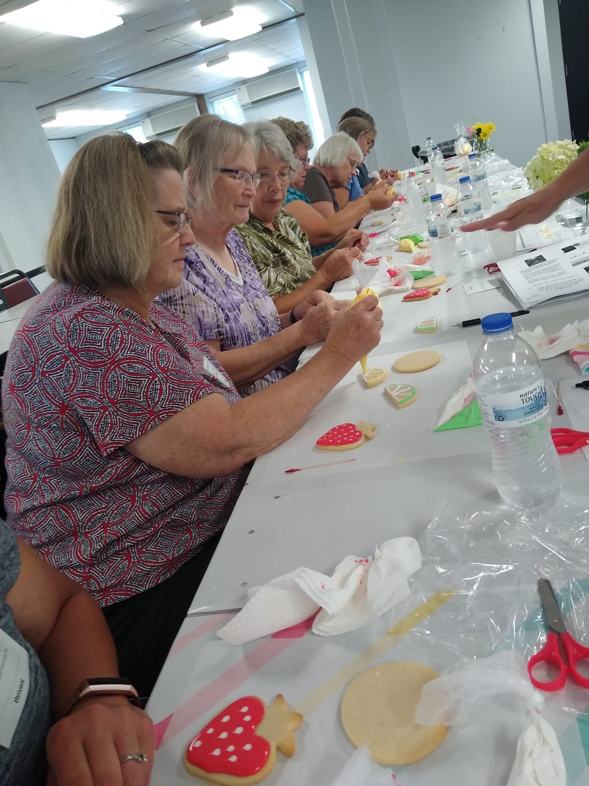 Getting The Cookies Decorated! Getting The Cookies Decorated!