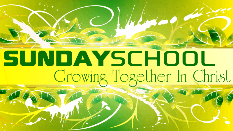 Sunday School Growing Together Sunday School Growing Together - St. John'S Lutheran Church